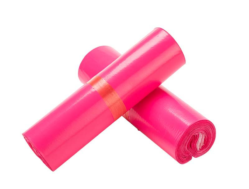 新余玫红色快递袋-02